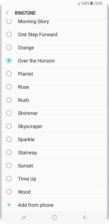 Press Add from phone.