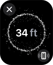 Follow the instructions on the screen to find your phone.