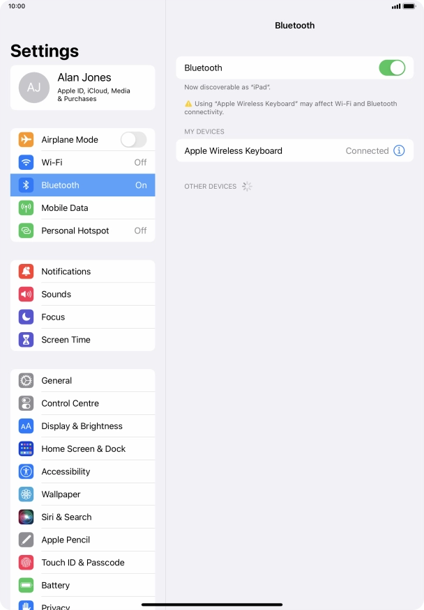 Slide your finger upwards starting from the bottom of the screen to return to the home screen.