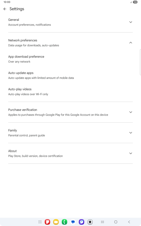 Press Auto-update apps.