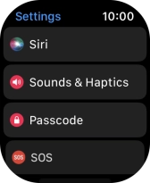 Press Siri.