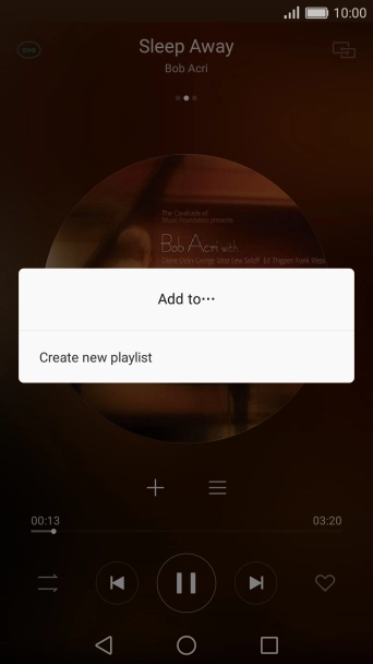 Press Create new playlist.