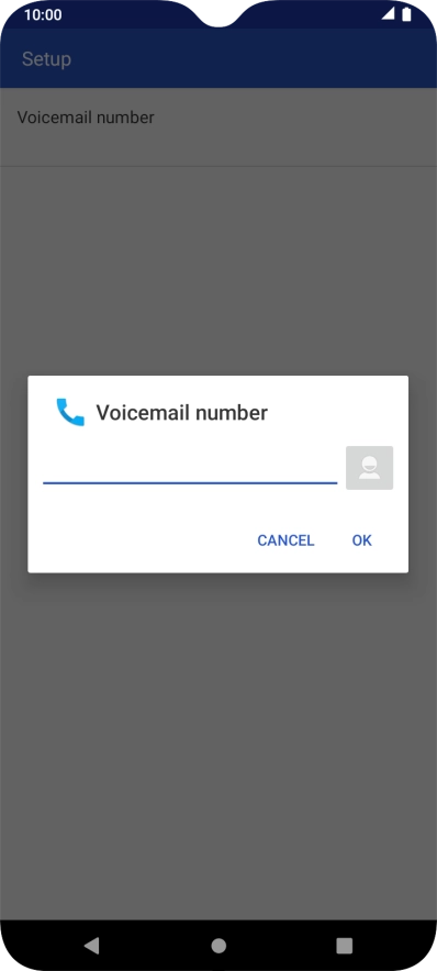Key in +61414121121 and press OK. Key in +61414121121 and press OK.