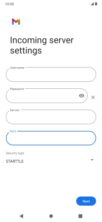 Press the drop down list below 