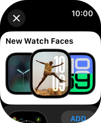 Turn the Digital Crown to see the different watch faces.