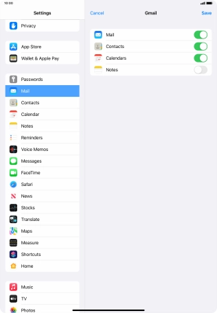 If this screen is displayed, you email account has been recognised and set up automatically. Follow the instructions on the screen to key in more information and finish setting up your tablet. If this screen is displayed, you email account has been recognised and set up automatically. Follow the instructions on the screen to key in more information and finish setting up your tablet.