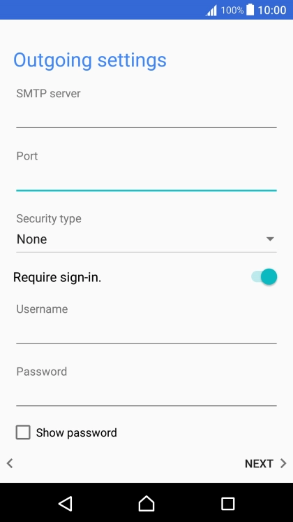 Press the drop down list below Press the drop down list below