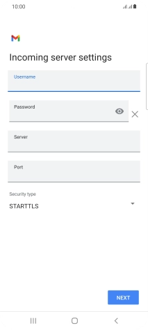 Press the field below 