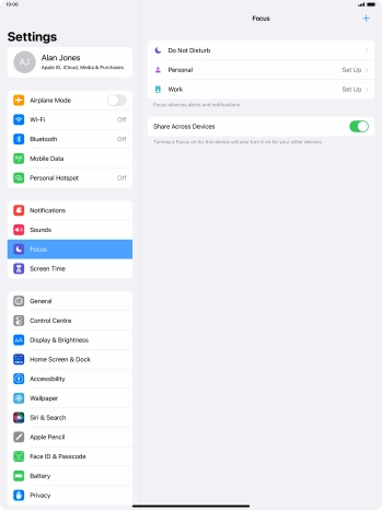 Press Do Not Disturb. Press Do Not Disturb.