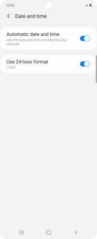 Press the Home key to return to the home screen. Press the Home key to return to the home screen.