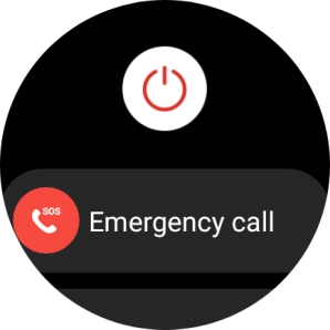 Press the power off icon. Press the power off icon.