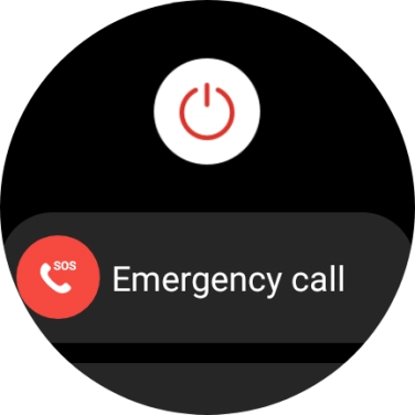 Press the power off icon. Press the power off icon.