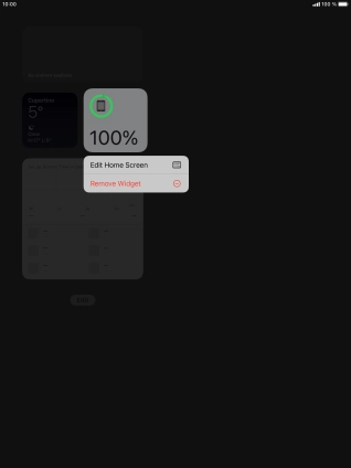 Press Remove Widget. Press Remove Widget.