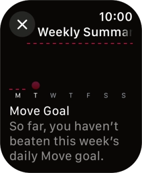 Press the Digital Crown several times to return to the main menu.