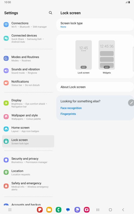 Press the Home key to return to the home screen. Press the Home key to return to the home screen.