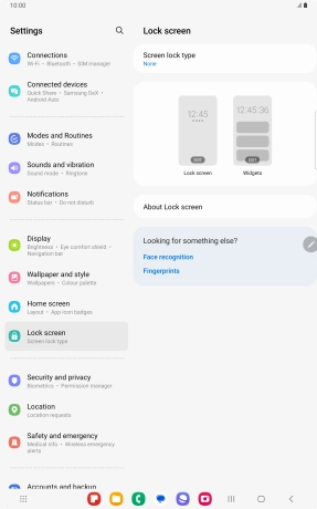 Press the Home key to return to the home screen. Press the Home key to return to the home screen.
