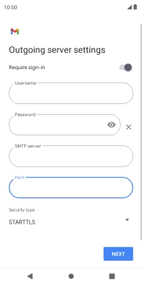 Press the drop down list below 