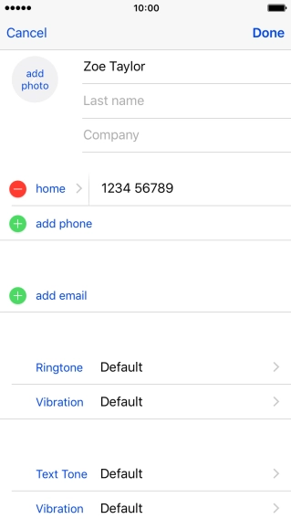 Press add email and key in the required email address.