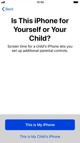 Press This is My iPhone.