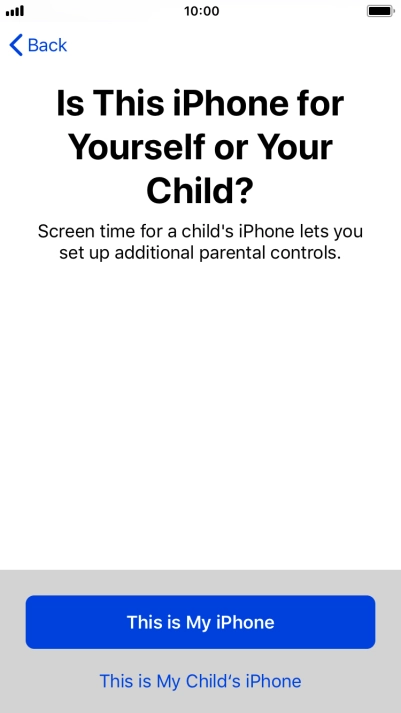 Press This is My iPhone.