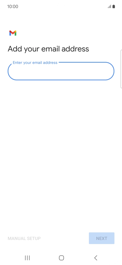 Press the field below 