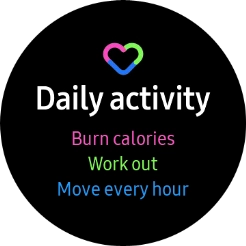 Press the required widget to open it.