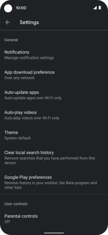Press Auto-update apps.