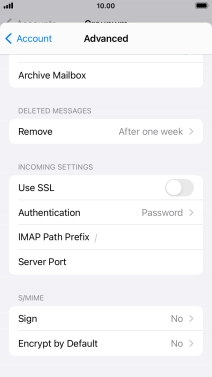 Press Authentication.