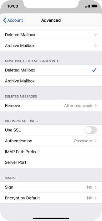 Press Authentication.