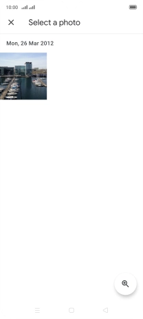 Press the required picture.