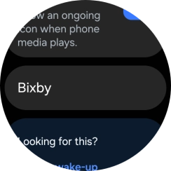 Press Bixby.