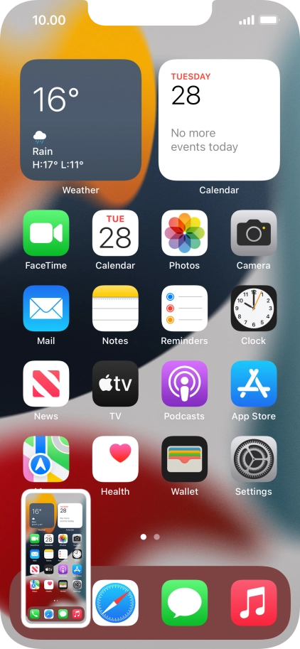 To edit your screenshot, press the screenshot and follow the instructions on the screen to make the required changes.