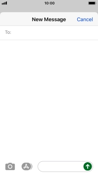 Press To: and key in the first letters of the recipient's name.