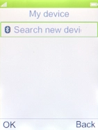 Select Search new device. Select Search new device.