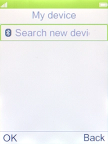 Select Search new device. Select Search new device.