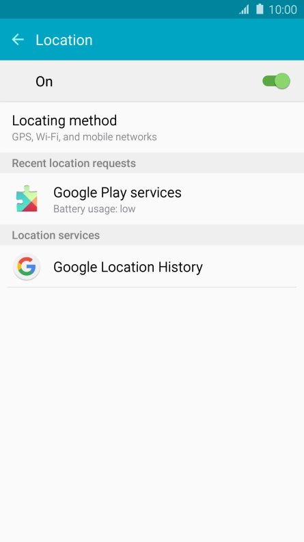 Press Locating method.