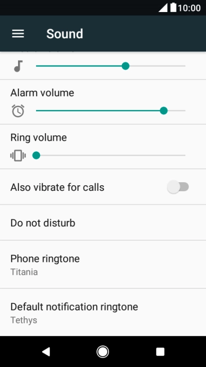 Press Phone ringtone.
