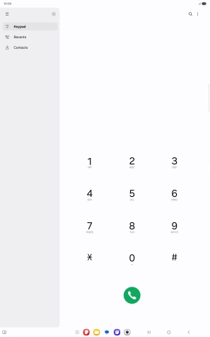 Press the settings icon. Press the settings icon.