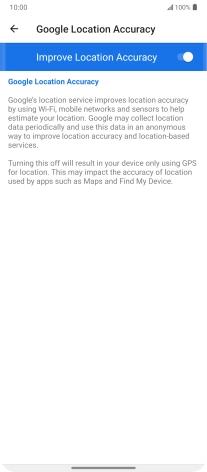 If you press the indicator next to 