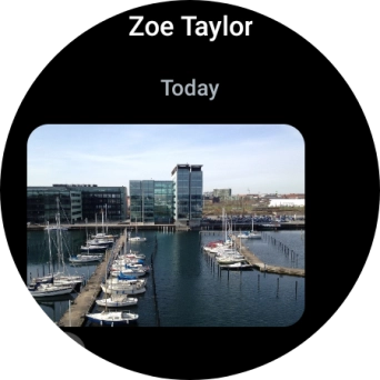 Press and hold the required message for a moment. Press and hold the required message for a moment.