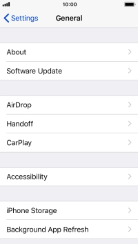 Press Software Update. If a new software version is available, it's displayed. Follow the instructions on the screen to update the phone software.
