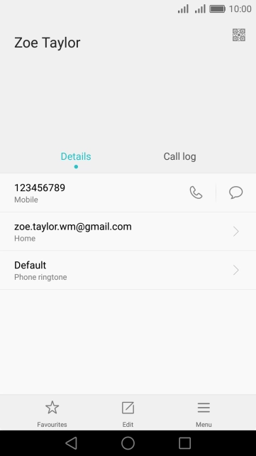 Press the required number.