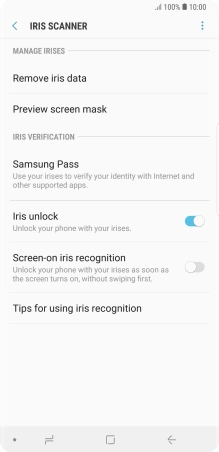 Press the Return key.