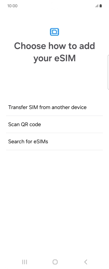 Press Scan QR code. Press Scan QR code.