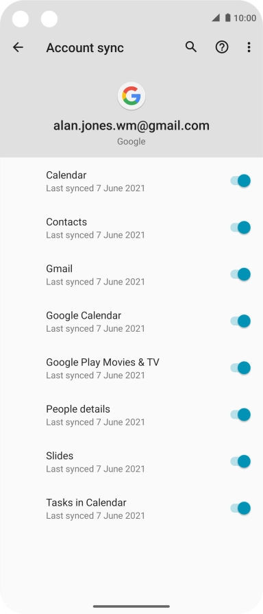 Slide your finger upwards starting from the bottom of the screen to return to the home screen.