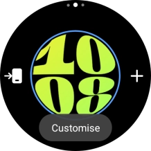 Slide your finger left on the screen. Slide your finger left on the screen.