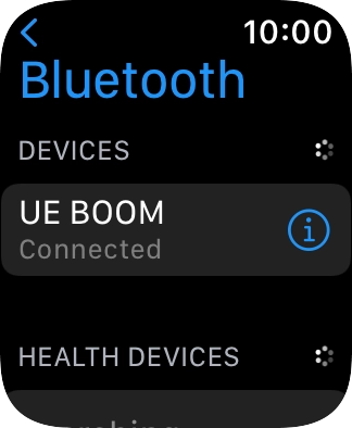 Press the Digital Crown to return to the home screen.