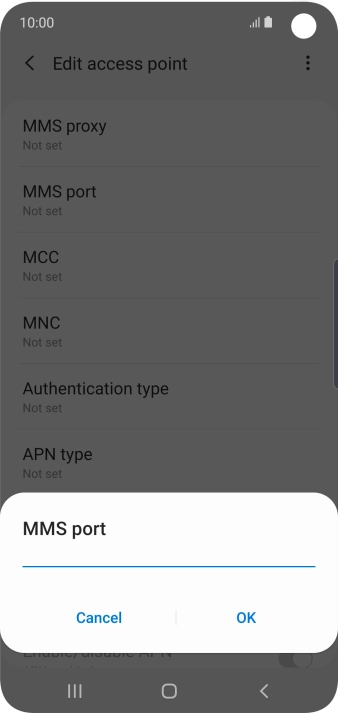 Key in 8080 and press OK. Key in 8080 and press OK.