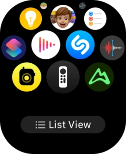 Press and hold the required app.