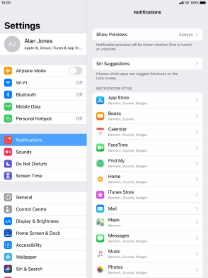 Press Show Previews.